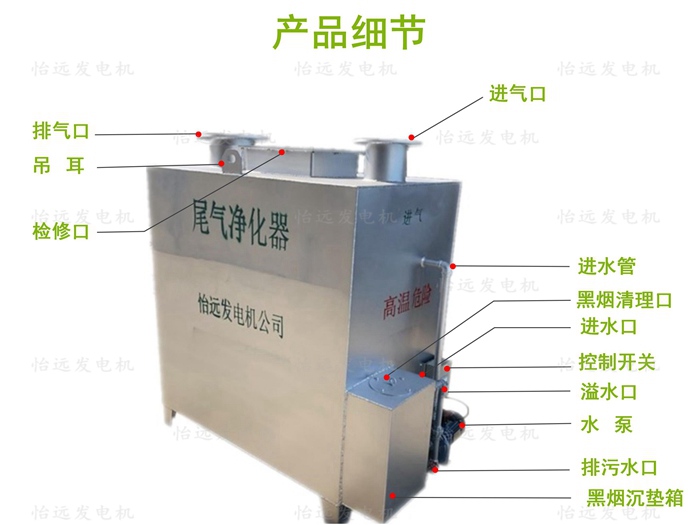 柴油發(fā)電機除煙設備